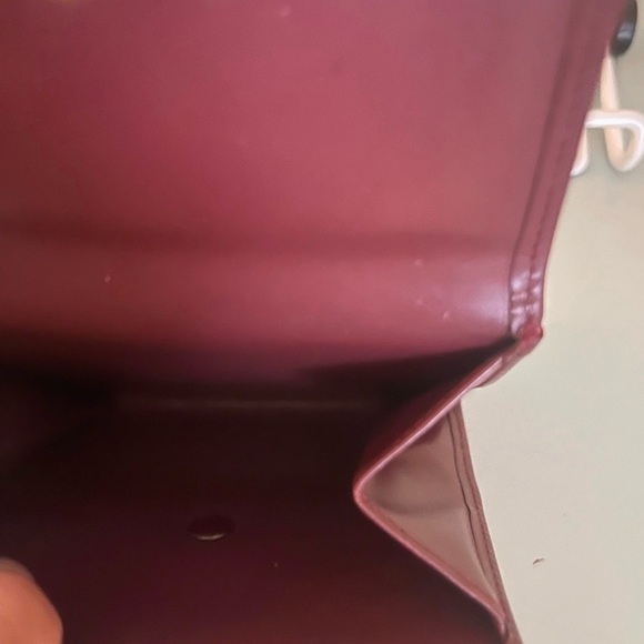 Cartier Burgundy Wallet with Gold Accents - Picture 8 of 10